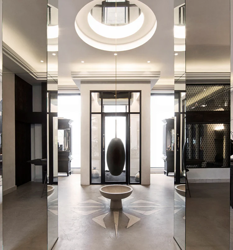 Interior of the Shamballa Jewels flagship store in Copenhagen